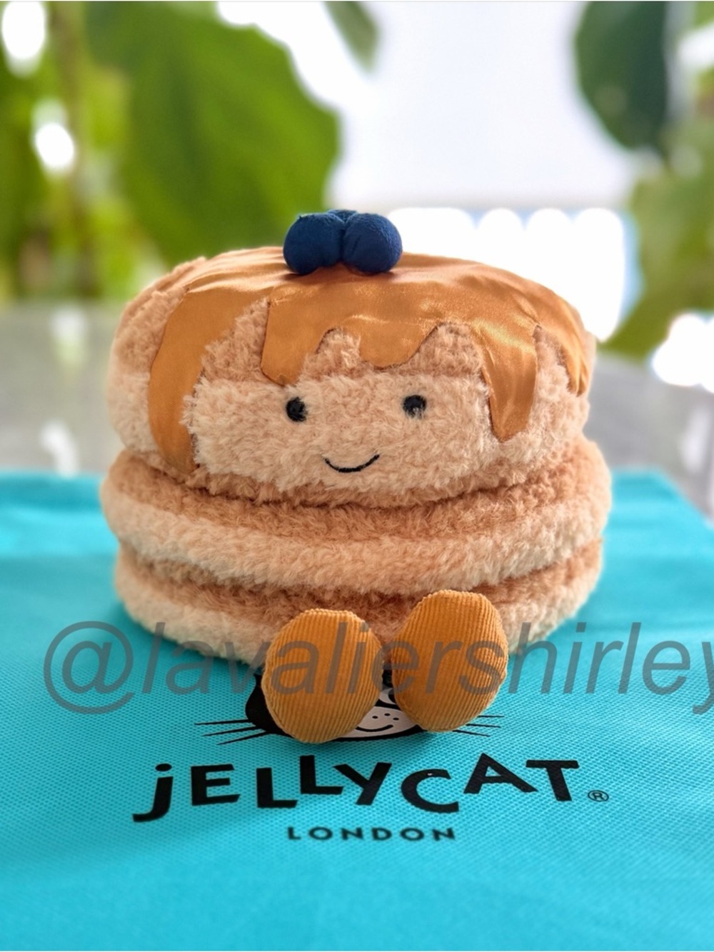 Jellycat Amuseables Fran Pancakes - Authentic - NWT